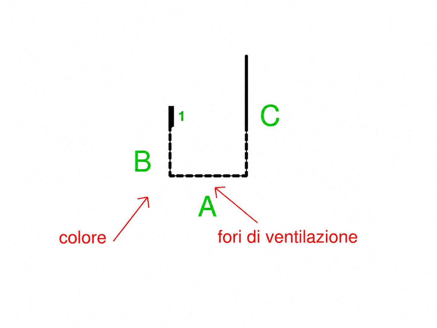 U drilled behind channel - image 3